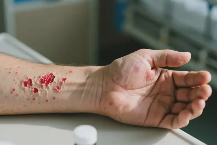 男人手臂有濕疹能不能根治(圖4)