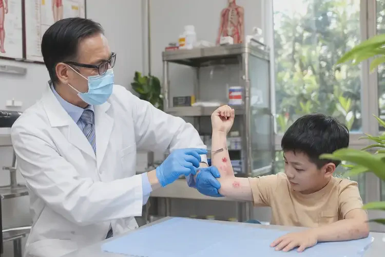 幼儿手臂上容易长湿疹能靠自己自愈吗(图2)