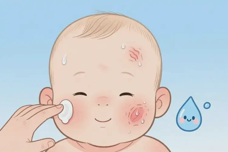 寶寶面部有濕疹可不可以根治(圖4)