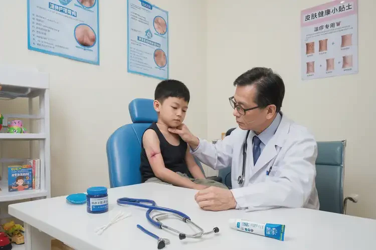 孩子脖子上出湿疹能靠自己自愈吗(图2)