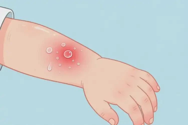 小孩手臂有濕疹能靠自己自愈嗎(圖2)