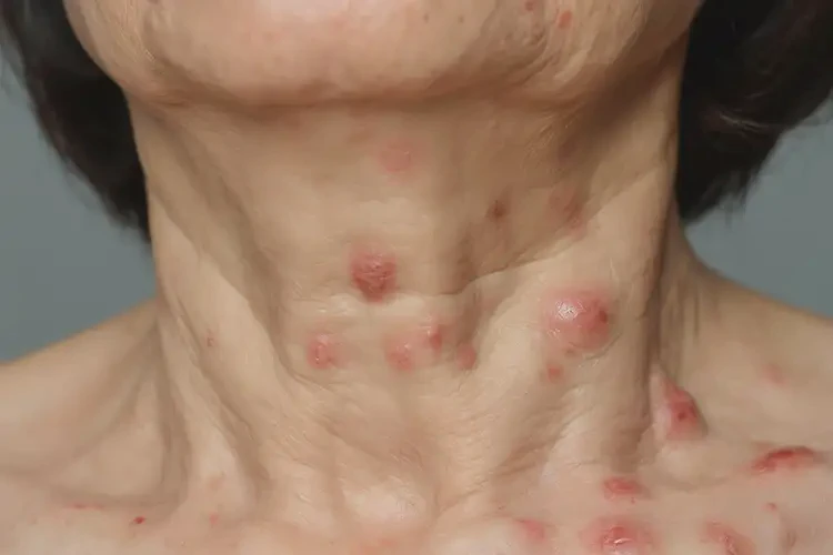 女性脖子上經(jīng)常起濕疹能靠自己自愈嗎(圖4)