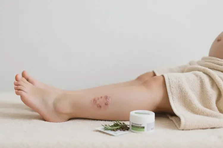 產(chǎn)婦小腿偶爾起濕疹能夠徹底治愈嗎(圖2)