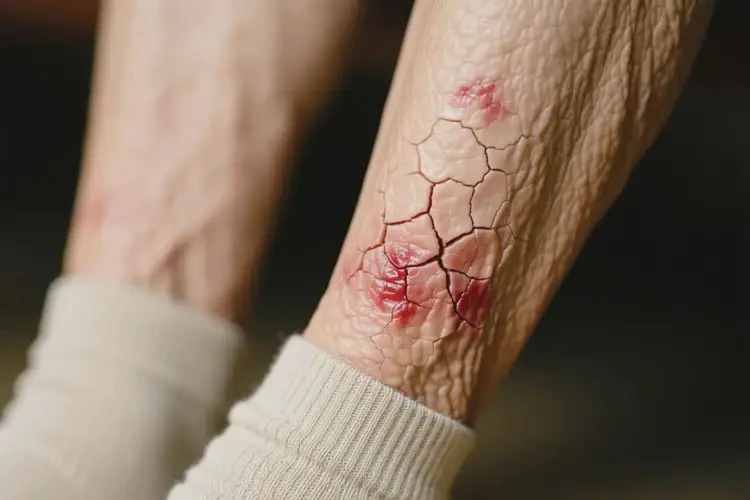 高龄老人小腿上偶尔长湿疹可以彻底自愈吗(图2)