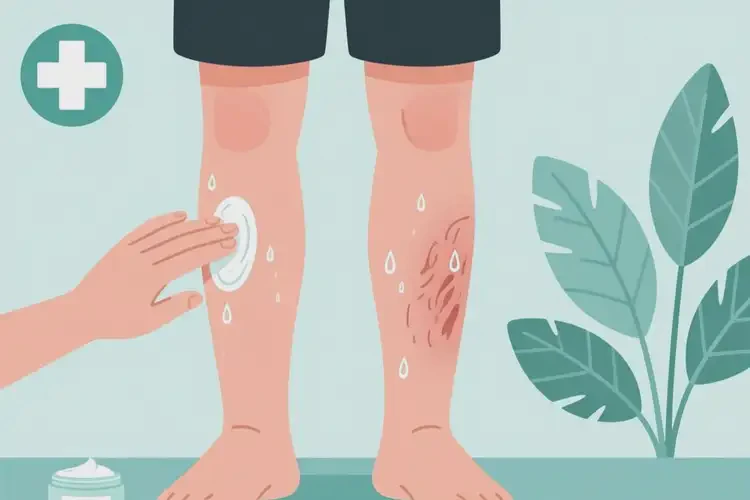 男性小腿容易長濕疹能徹底自愈嗎(圖3)