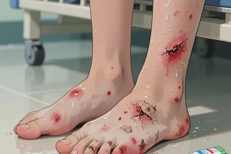 青少年腳上經(jīng)常長濕疹可以徹底自愈嗎(圖2)