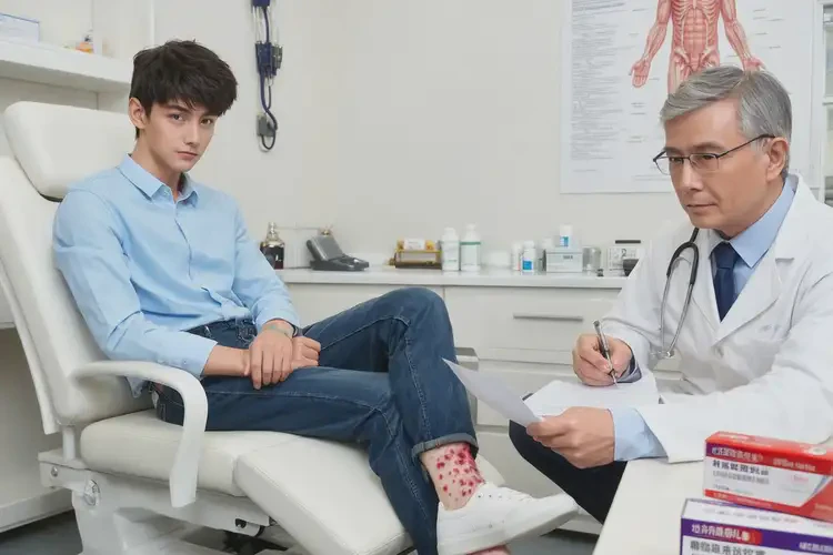 青年人腳上起濕疹不管它會自己自愈嗎(圖3)