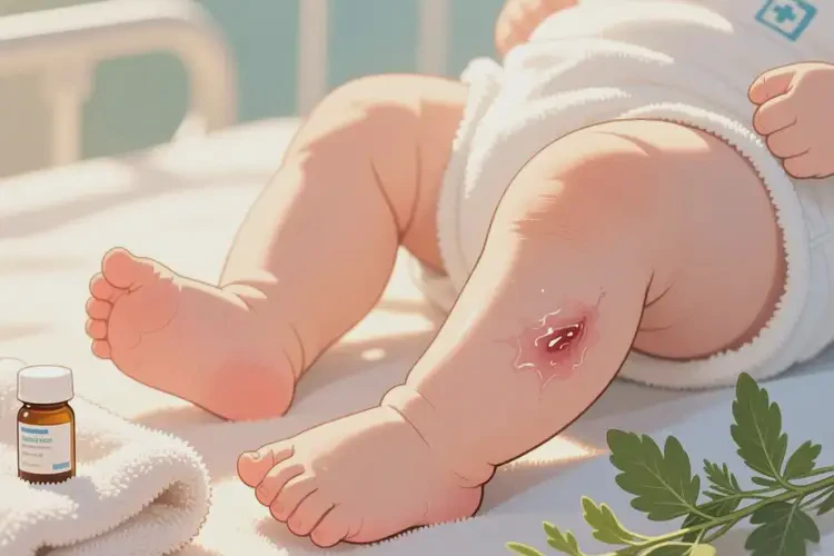 嬰兒小腿容易起濕疹可以徹底自愈嗎(圖2)