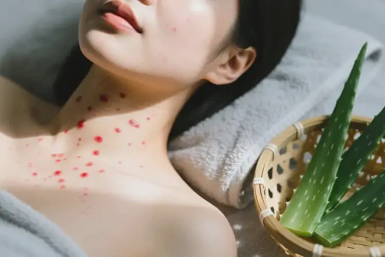 产妇脖子容易起湿疹不管它会自己好吗(图3)