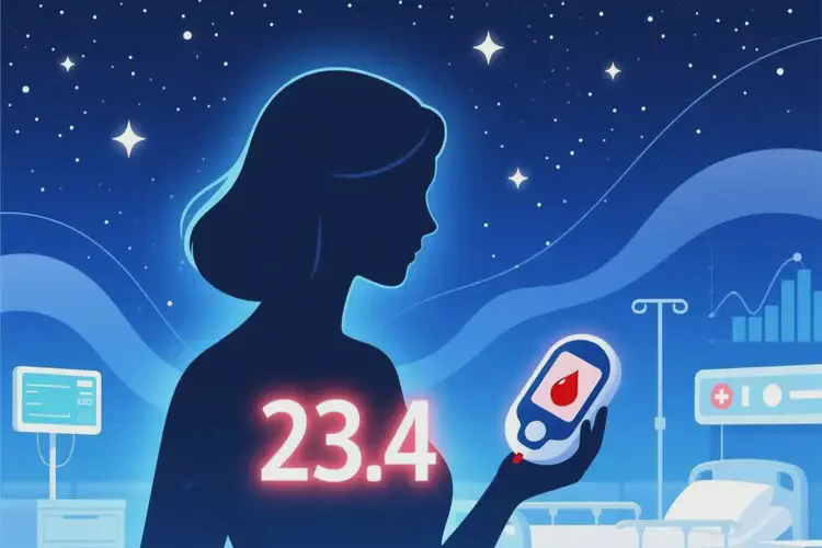 女人晚上血糖23(圖1)