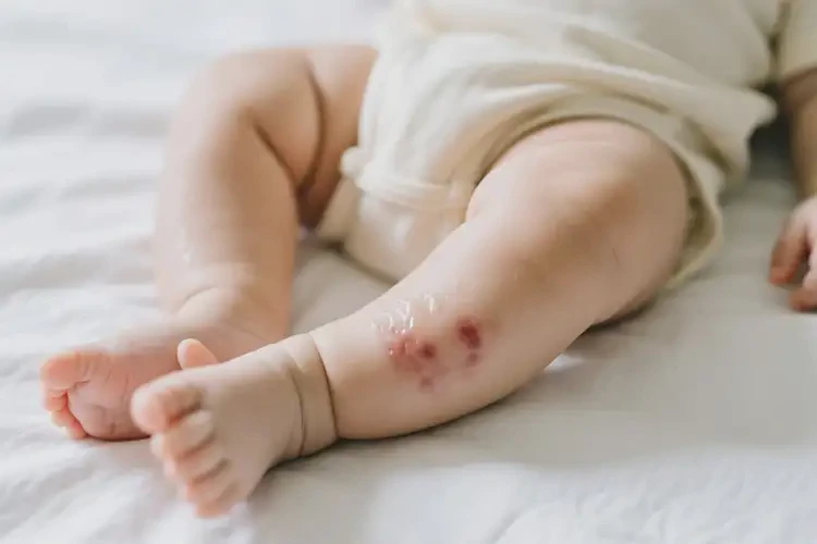 嬰兒小腿容易長(zhǎng)濕疹可不可以根治(圖2)