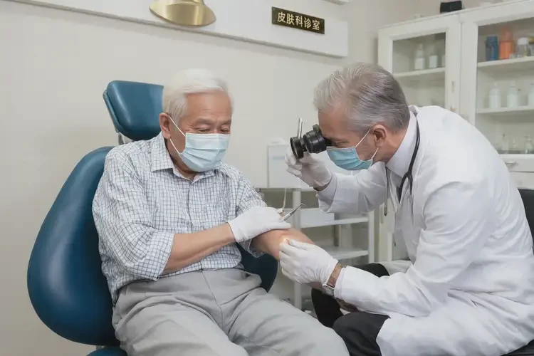 高齡老人大腿偶爾長(zhǎng)濕疹可不可以徹底自愈(圖2)