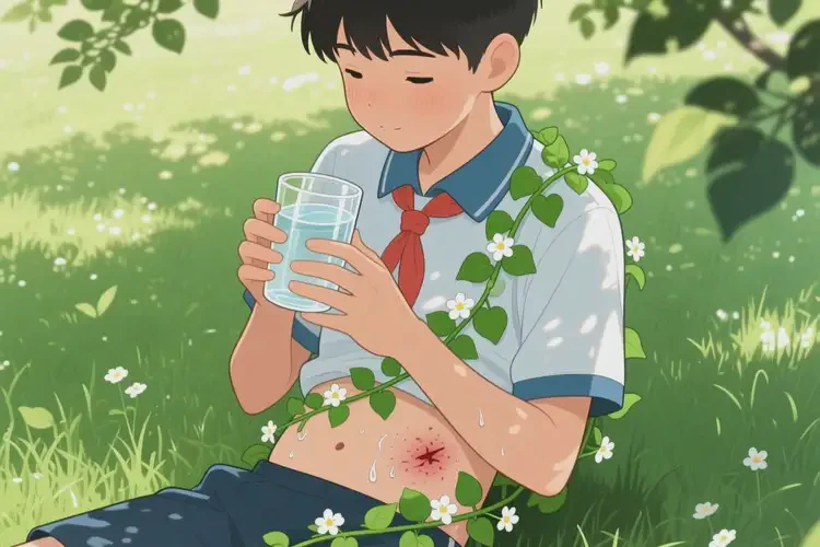 中學(xué)生肚子上容易起濕疹可以徹底自愈嗎(圖1)