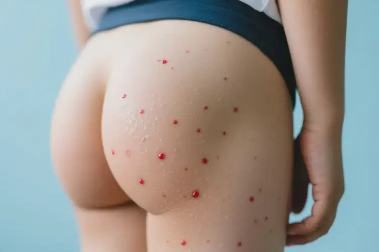 小學生屁股上偶爾長濕疹能徹底自愈嗎(圖1)