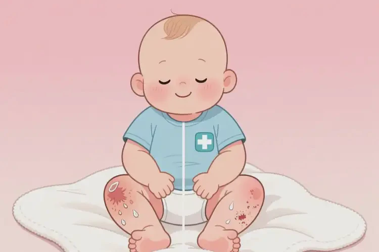 嬰兒四肢容易起濕疹能徹底自愈嗎(圖3)