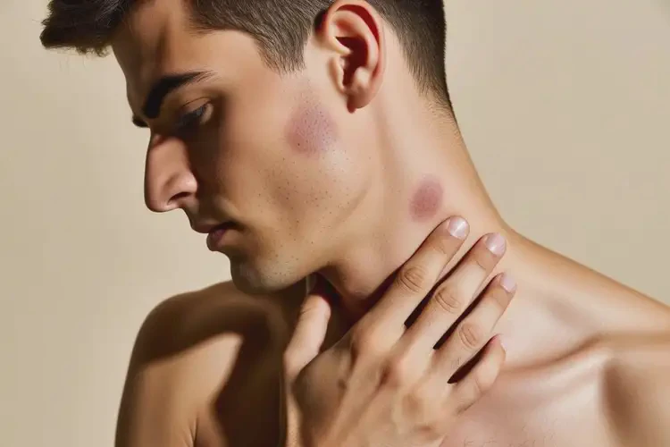 男生脖子上偶爾長(zhǎng)濕疹不管它會(huì)自己自愈嗎(圖3)