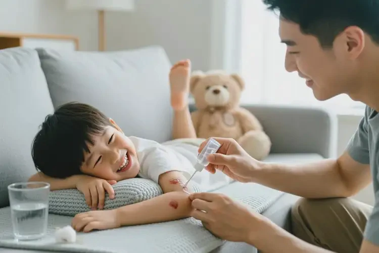 孩子四肢经常长湿疹可不可以根治(图3)