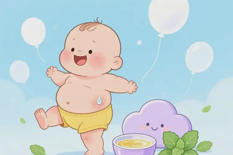 宝宝屁股上出湿疹可不可以彻底自愈(图1)