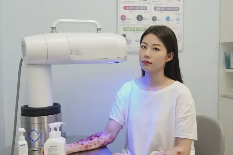 大學(xué)生手臂上有濕疹可以徹底自愈嗎(圖2)