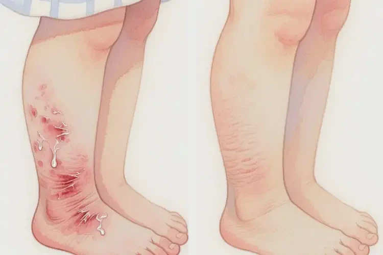 产妇小腿经常起湿疹可不可以彻底自愈(图3)