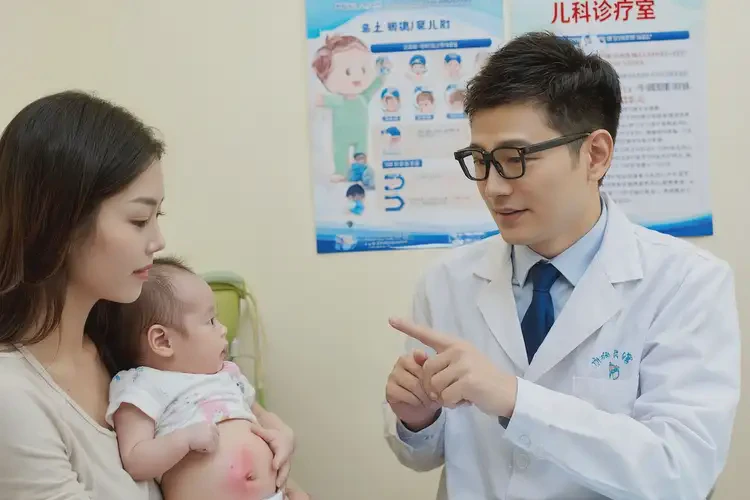 嬰兒肚子容易起濕疹不管它會自己痊愈嗎(圖2)