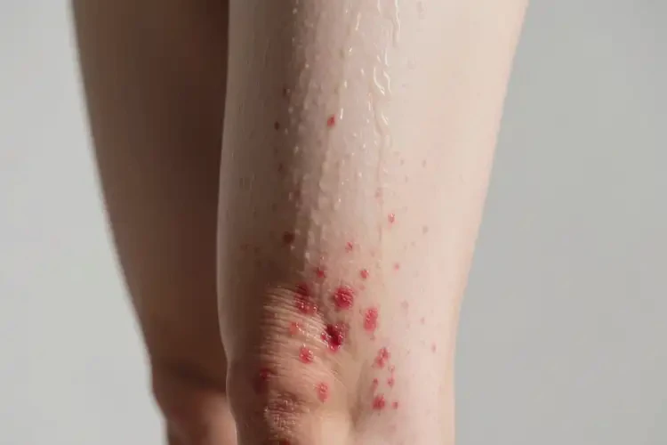 女人大腿有濕疹可不可以徹底自愈(圖4)