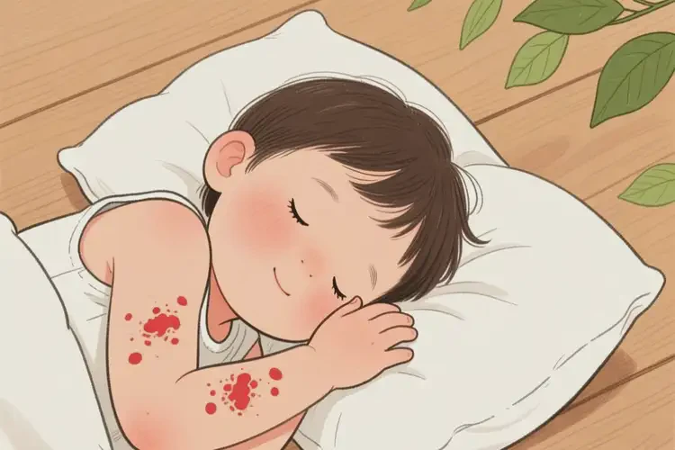 小兒手臂上容易起濕疹能靠自己自愈嗎(圖1)