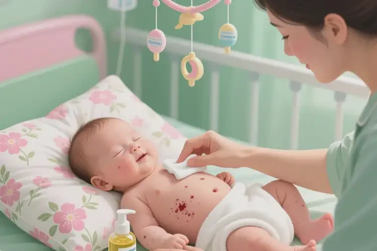 孩子肚子容易起濕疹可不可以根治(圖2)