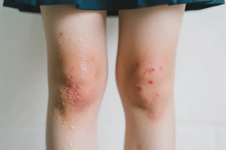 大學(xué)生小腿偶爾長濕疹能徹底自愈嗎(圖3)