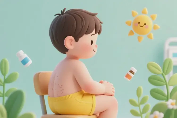 兒童屁股長濕疹可不可以根治(圖1)