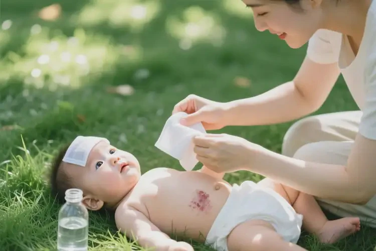 嬰兒肚子上有濕疹可不可以根治(圖2)
