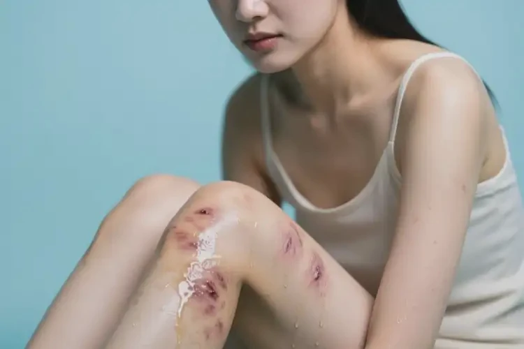 女人全身有濕疹可不可以徹底自愈(圖2)