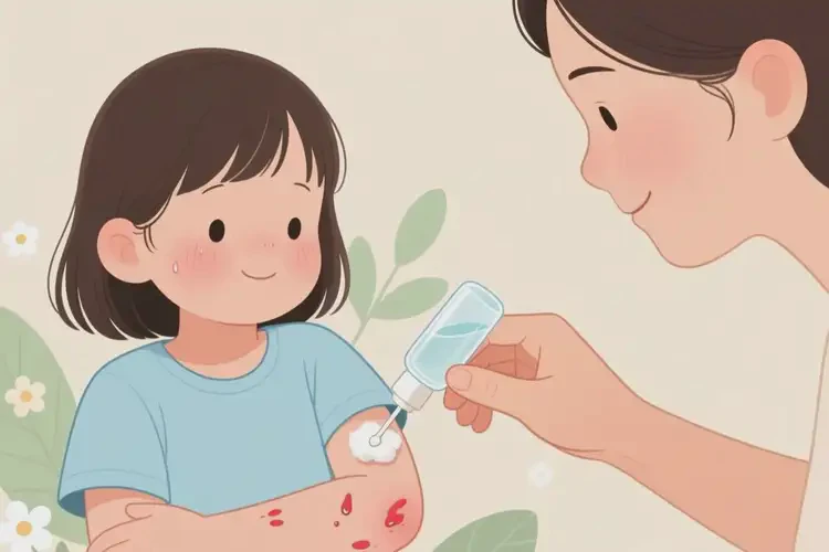少兒手臂容易長(zhǎng)濕疹可不可以根治(圖4)