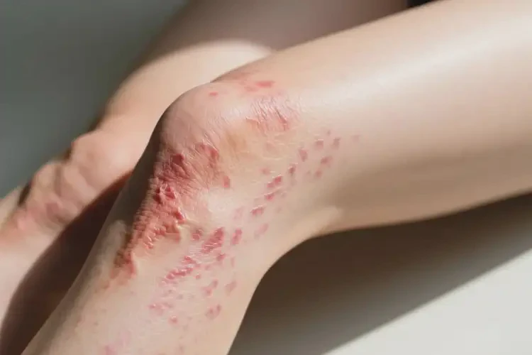 女性大腿上出湿疹可以彻底自愈吗(图2)