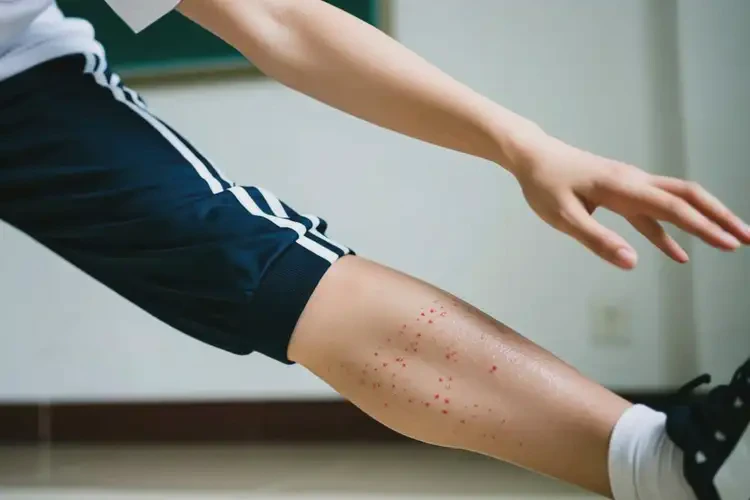 中學(xué)生小腿有濕疹不管它會(huì)自己痊愈嗎(圖2)