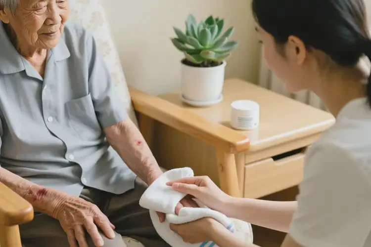 高齡老人身上有濕疹可不可以徹底自愈(圖4)