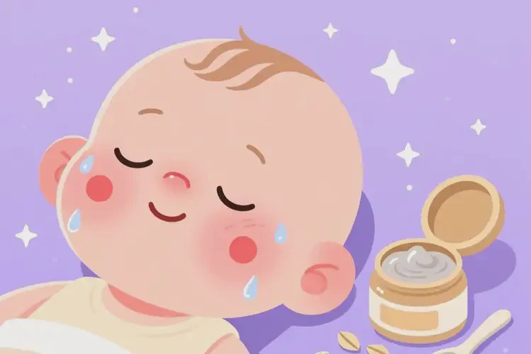 寶寶面部經(jīng)常起濕疹可以徹底自愈嗎(圖1)