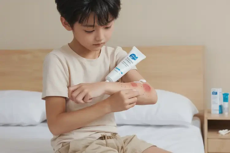 少兒手臂出現(xiàn)濕疹能夠徹底治愈嗎(圖2)