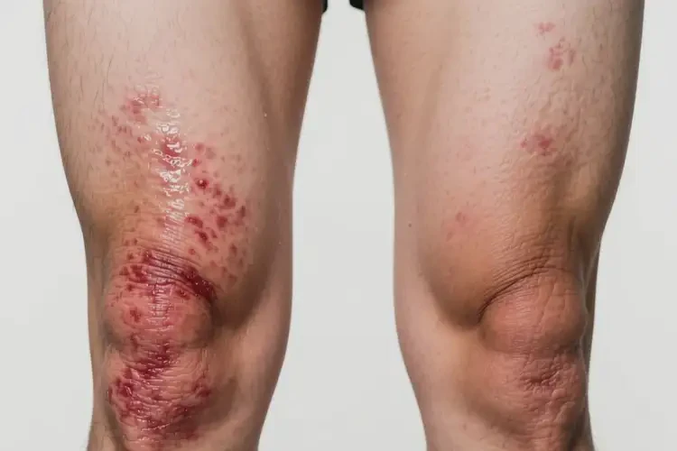 男性大腿起湿疹可以彻底自愈吗(图2)