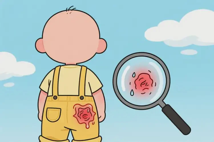 小學(xué)生屁股上容易長濕疹不管它會自己好嗎(圖3)