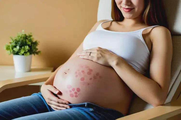產(chǎn)婦肚子偶爾長濕疹能徹底自愈嗎(圖1)