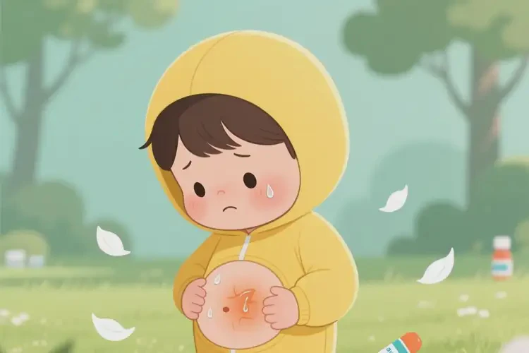 小孩肚子容易长湿疹能彻底自愈吗(图2)