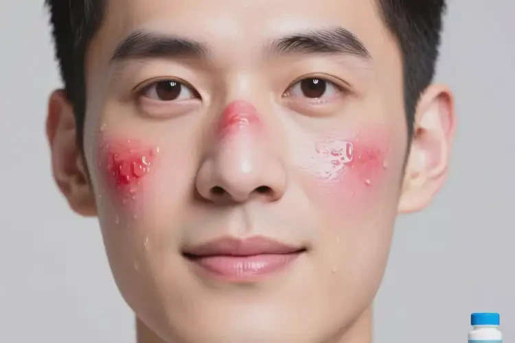 男性面部偶爾長濕疹可以徹底自愈嗎(圖3)