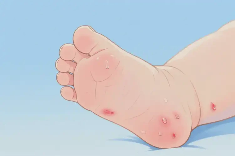 新生兒四肢容易起濕疹不管它會(huì)自己自愈嗎(圖3)