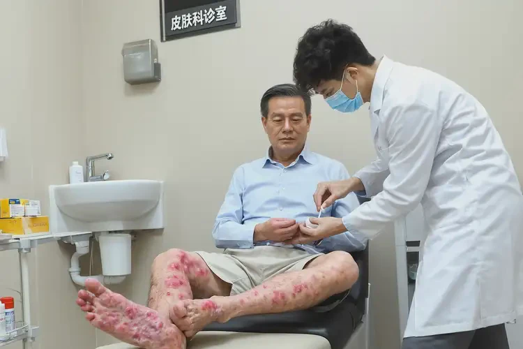 男人腳上長濕疹能不能根治(圖3)