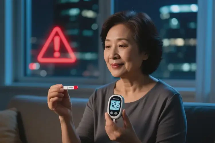 中年人晚上血糖12點2是糖尿病嗎(圖2)