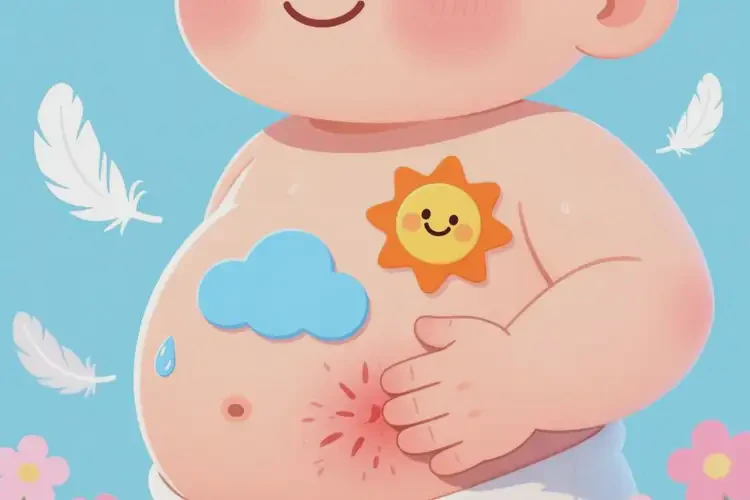 宝宝肚子上起湿疹可不可以根治(图2)