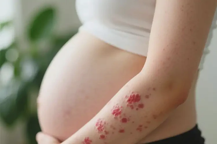 產(chǎn)婦手臂上經(jīng)常長(zhǎng)濕疹能靠自己自愈嗎(圖4)