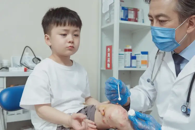 孩子小腿出濕疹能靠自己自愈嗎(圖3)