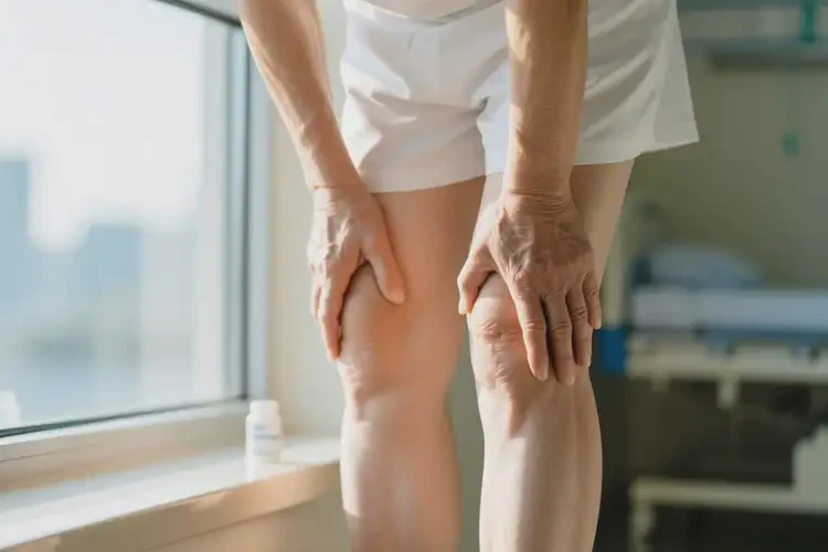 高齡老人小腿上經(jīng)常長濕疹能不能根治(圖1)